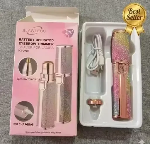 Eyebrow Trimmer and Facial Hair Remover for Women